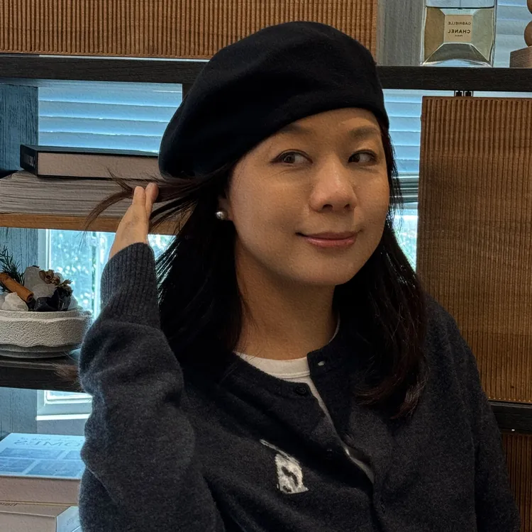 Ms.Qnn“画家帽”两年打版成型只追求品质 大头围蓓蕾帽 52S537 Q姐