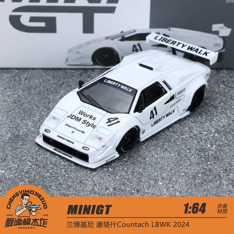 MINIGT 1:64 兰博基尼 康塔什Countach LBWK 2024 合金车模966