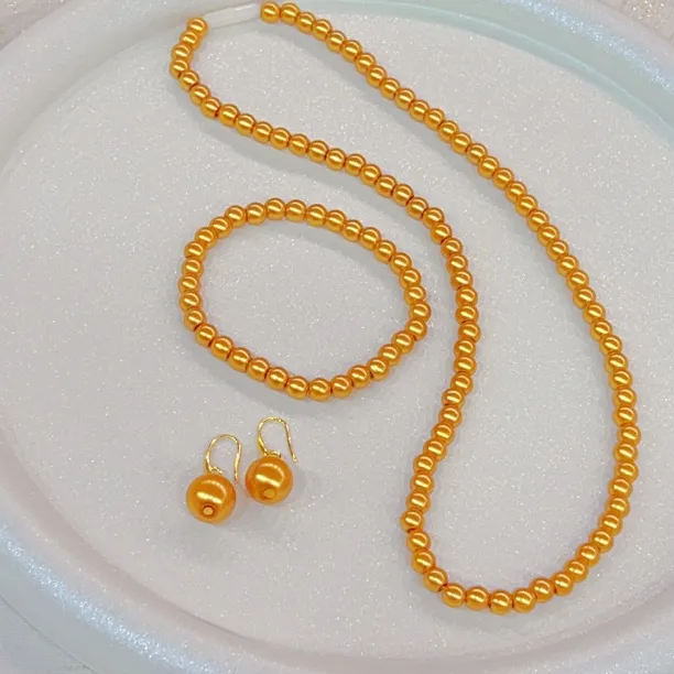 新款精美时尚四件套首饰sadapyuruxlik高档百搭小众脖子网红