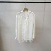 【麦丝】休闲时尚百搭宽松显瘦长袖女士衬衫 MZCW-60028
