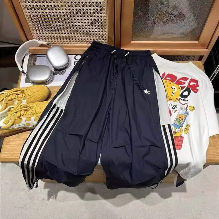 男童裤子夏季儿童速干裤2025新款中大童休闲裤男孩夏装长裤帅气潮