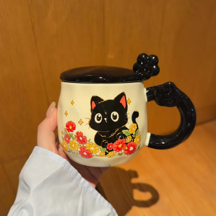 少女心高颜值生日礼物家用水杯可爱情侣姐妹意义陶瓷杯子伴手礼