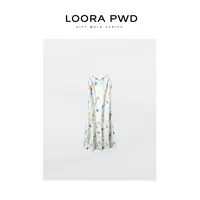 LOORAPWD/罗拉密码 春夏显瘦气质印花吊带连衣裙25CJBJ0007N