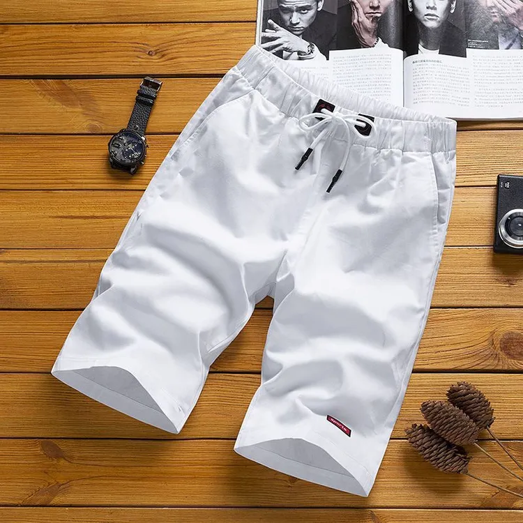 2025新款夏季男士直筒休闲短裤男休闲运动裤韩版男士直筒运动短裤