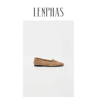 【LENPHAS】绒面一脚蹬单鞋