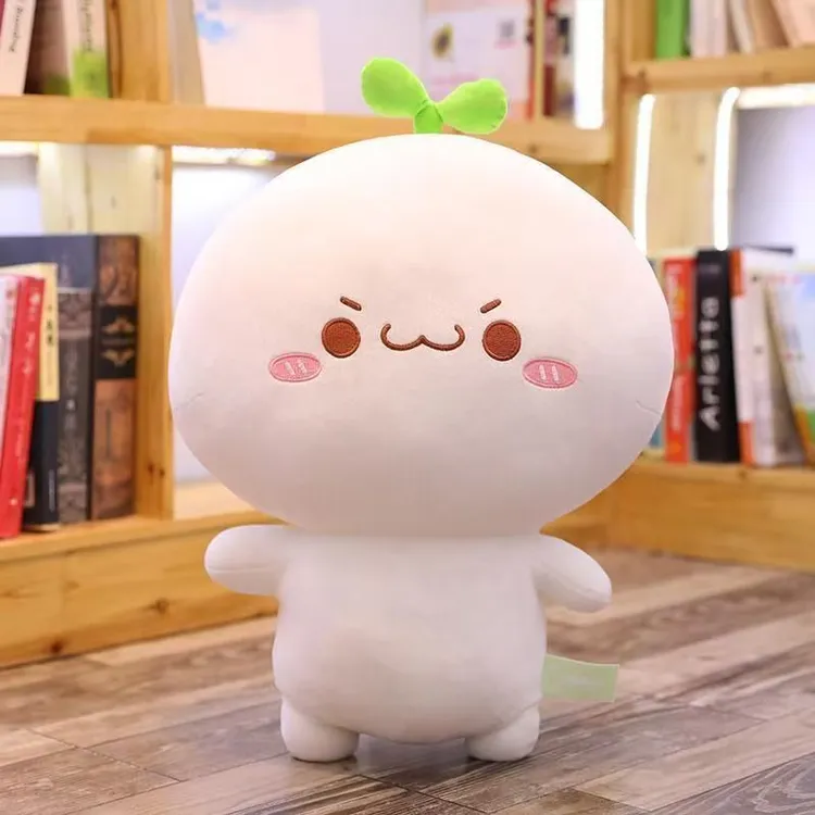 长草颜团子抱枕女生睡觉布娃娃可爱床上大玩偶软毛绒玩具网红公仔