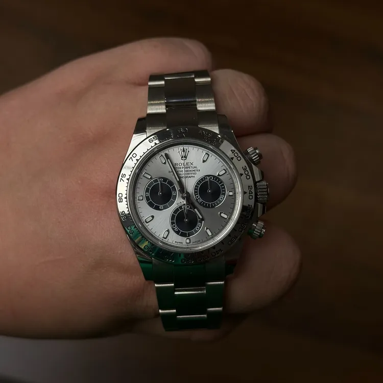 99新 Rolex/劳力士 劳力士116509白金水泥灰23年全套全长
