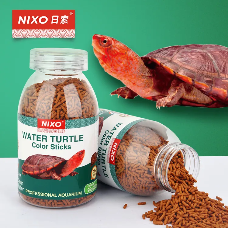 日索NIXO扬色发色龟粮水龟半水龟专用成龟幼龟精选通用饲料