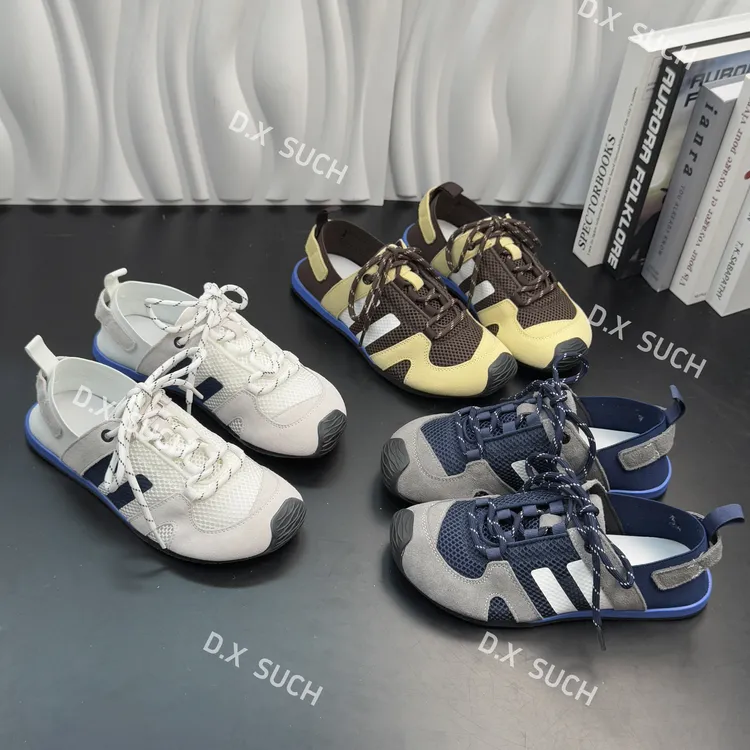 D.X SUCH夏季机能德训鞋休闲拼色街头风时尚休闲鞋休闲鞋夏季百搭