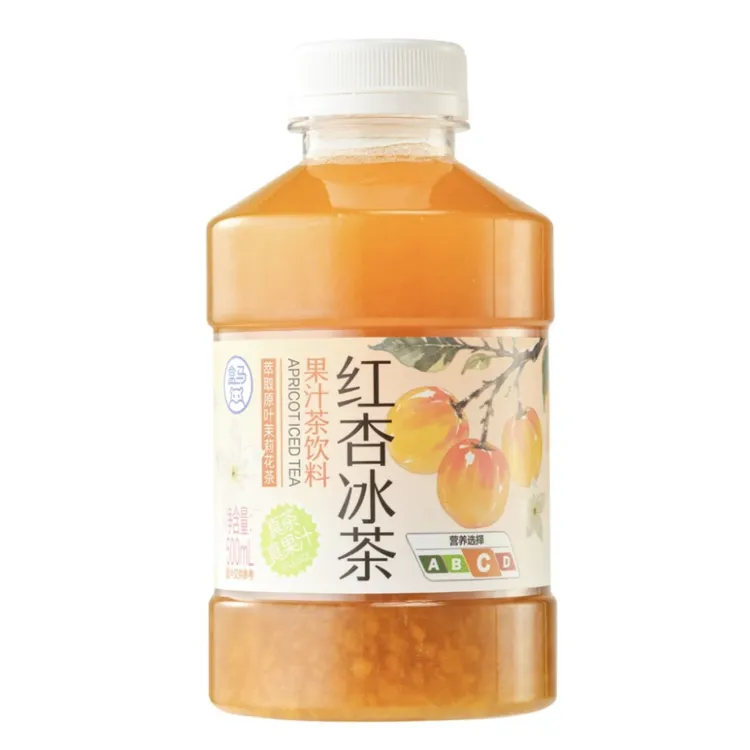 盒马红杏冰茶500ml果汁茶饮料萃取原叶酸甜可口冰镇口感佳火锅