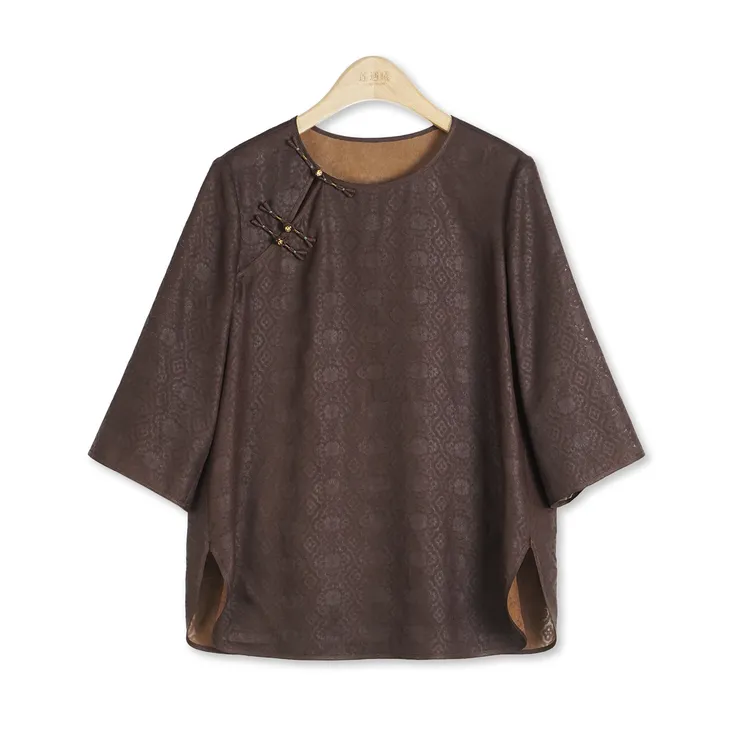 祥云如意·莲心上衣 新中式国风女装1a13521042