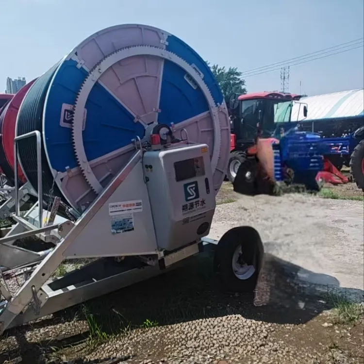 75-300卷盘式喷灌机小麦