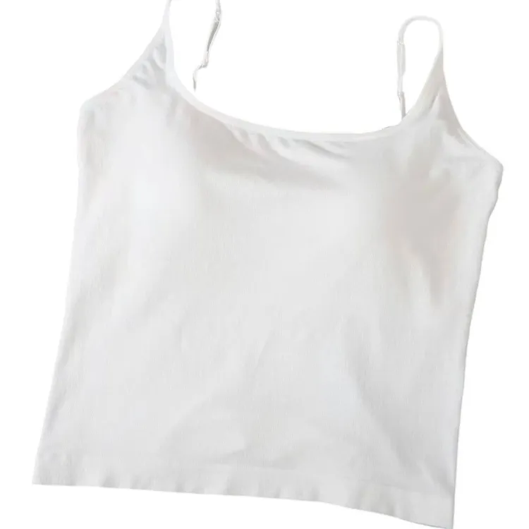 莫代尔内搭美背 一体式吊带小背心