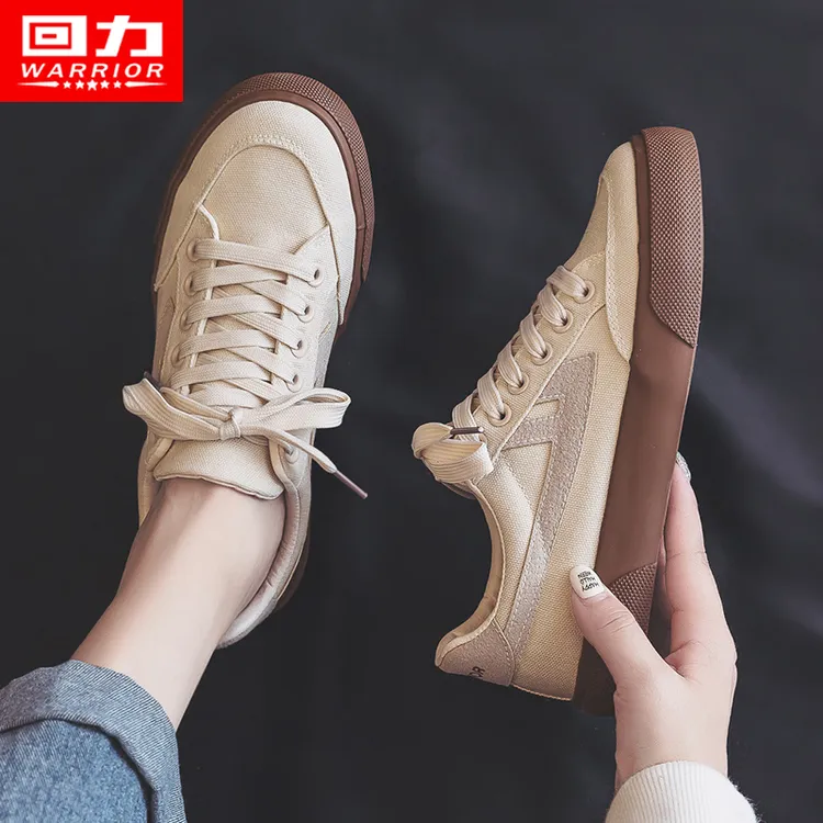 回力滑板鞋男款复古耐磨男鞋美式潮流休闲帆布鞋日系男士透气板鞋