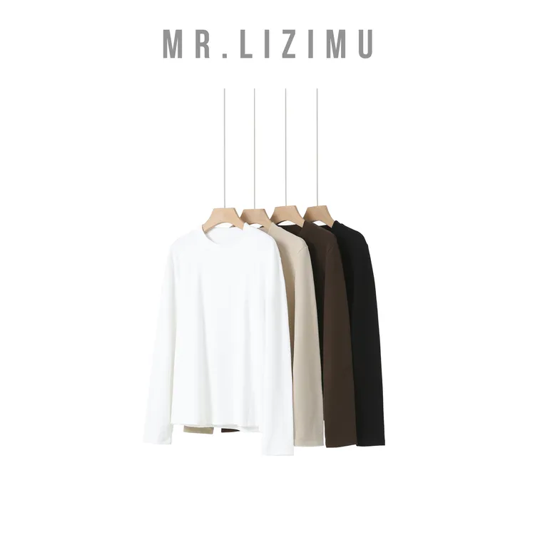 李子木先生女款显瘦线条设计卫衣版T2025秋冬打底鲨鱼裤专用卫衣