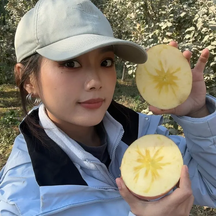 新疆阿克苏当季新鲜冰糖心苹果脆甜多汁产地发货