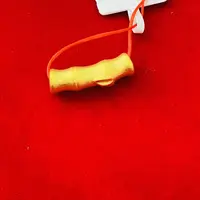 【夏夏专享】足金999饰品 竹节吊坠 1.28 GP