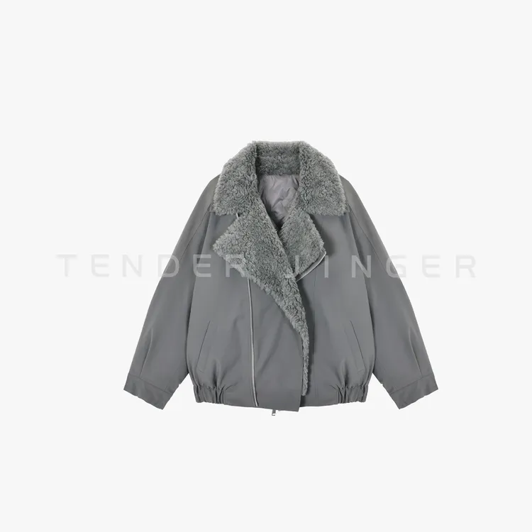 Tender Jinger｜线下专供 翻领廓形羽绒外套T54XLK50427