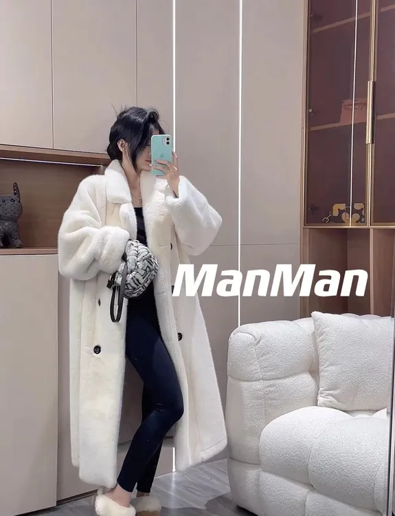 【专享48小时现货发】贵妇专属战袍冬季韩版长款高级气质款百搭