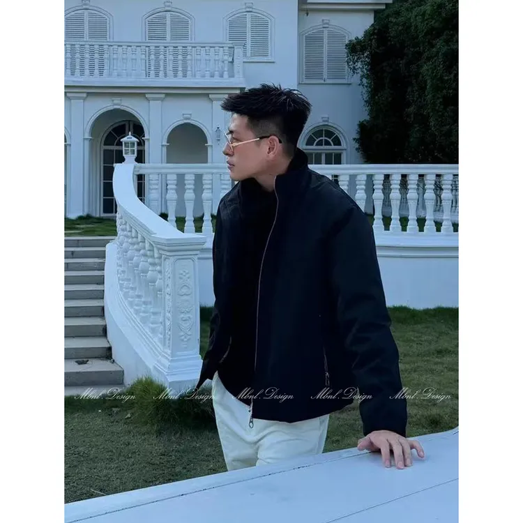 MBNL-F「L.P Keit」秦磊男装90白鹅绒飞行员立领羽绒服LL-WYR7019