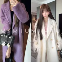 【mimius】U 25秋冬高奢拉绒经典101801版双排扣大衣/含腰带G09069
