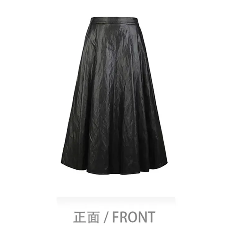 2025秋季新款高腰显瘦时尚休闲百搭复古女中长款半身裙S253Z1138