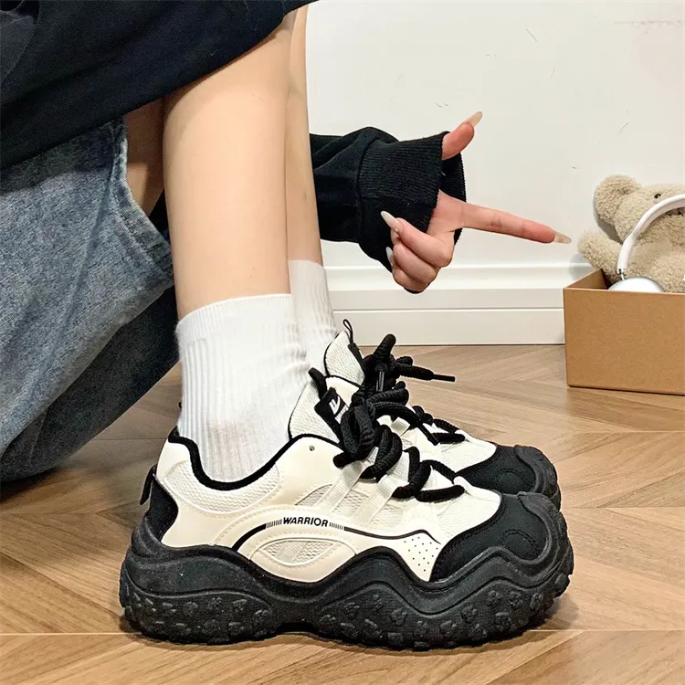 回力小众老爹鞋厚底透气复古登山鞋2025秋季新款运动休闲鞋子女款