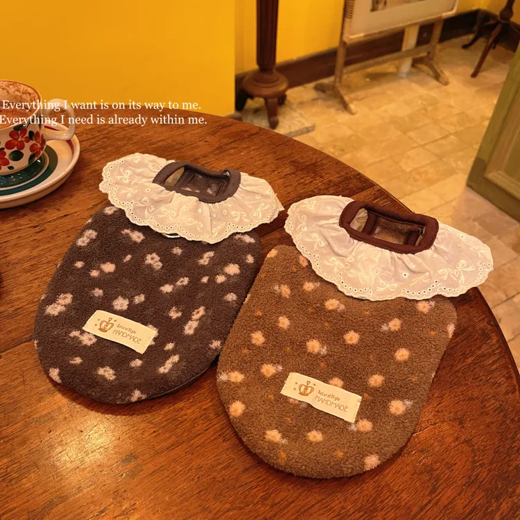 宠物冬款背心保暖家居服