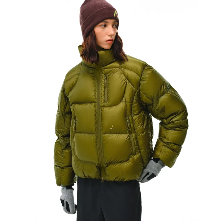 FPA 结构立领羽绒服男款女款秋冬季宽松加厚保暖拉链情侣款外套