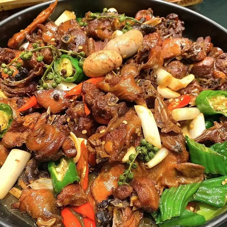 【到手3斤】临沂地锅鸡农家灶台鸡熟食开袋加热即食D