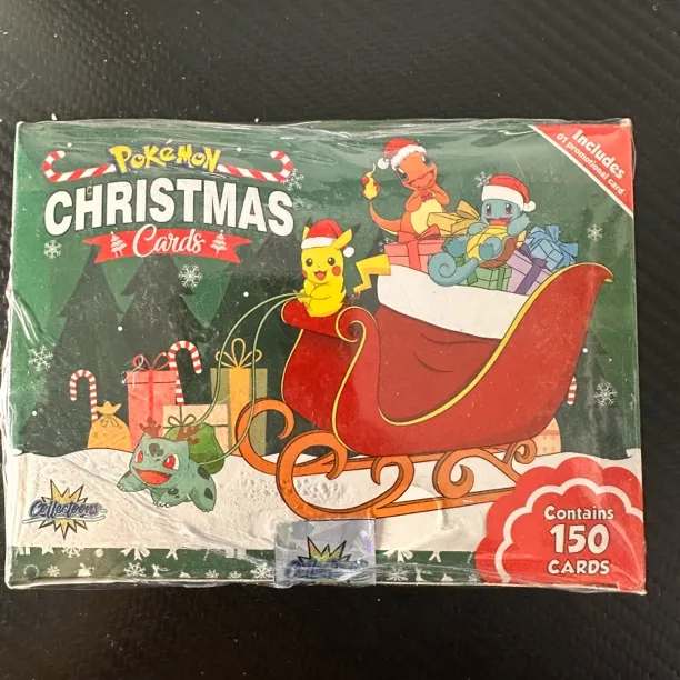 2024 collectoons 秘鲁版 皮卡丘圣诞礼盒 收藏卡一盒毕业