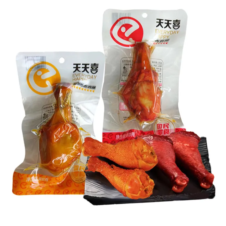 天天喜卤鸡腿香辣盐焗鸡腿即食熟食卤味鸡腿地摊夜市肉类零食