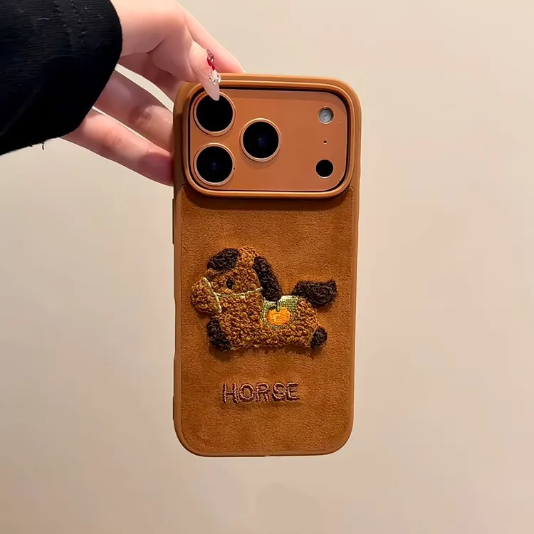 新年好寓意马到橙功适用iPhone17ProMax手机壳苹果16新款15男女13