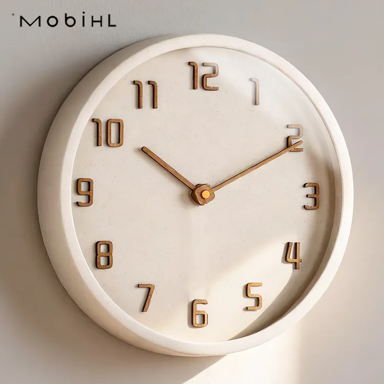 挂钟客厅电子静音石英挂墙时钟表家用个性简约现代创意挂表高级感