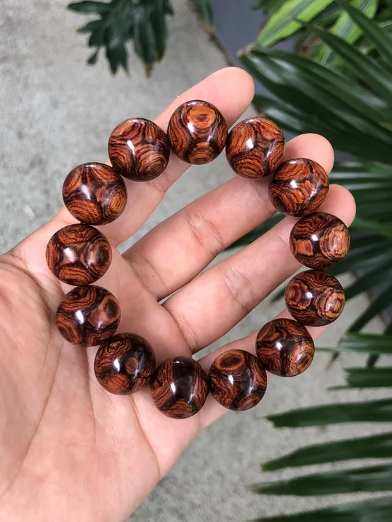 满纹对眼鬼脸圆珠男士1.8手串文玩礼物