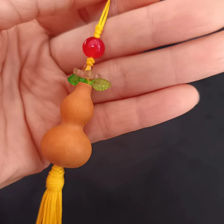 优选天然文玩小葫芦龙头葫芦手把件挂件