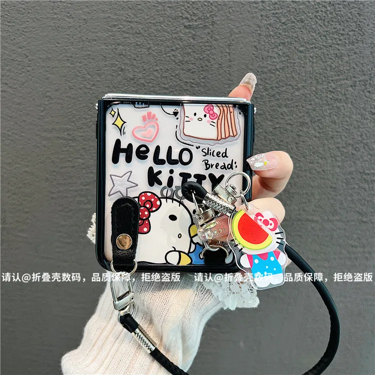 （华为novaflip系列)折叠奶油壳适用华为novaflip手机壳防摔爆款潮