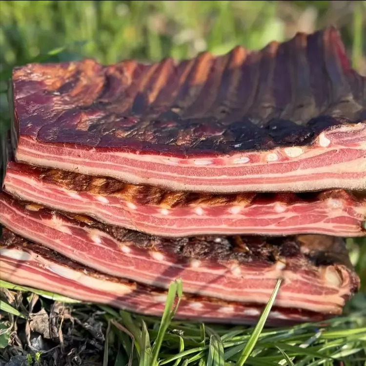 【三斤带皮排骨五花】肉质紧实，直播间同等品质去除边角，默认发三斤