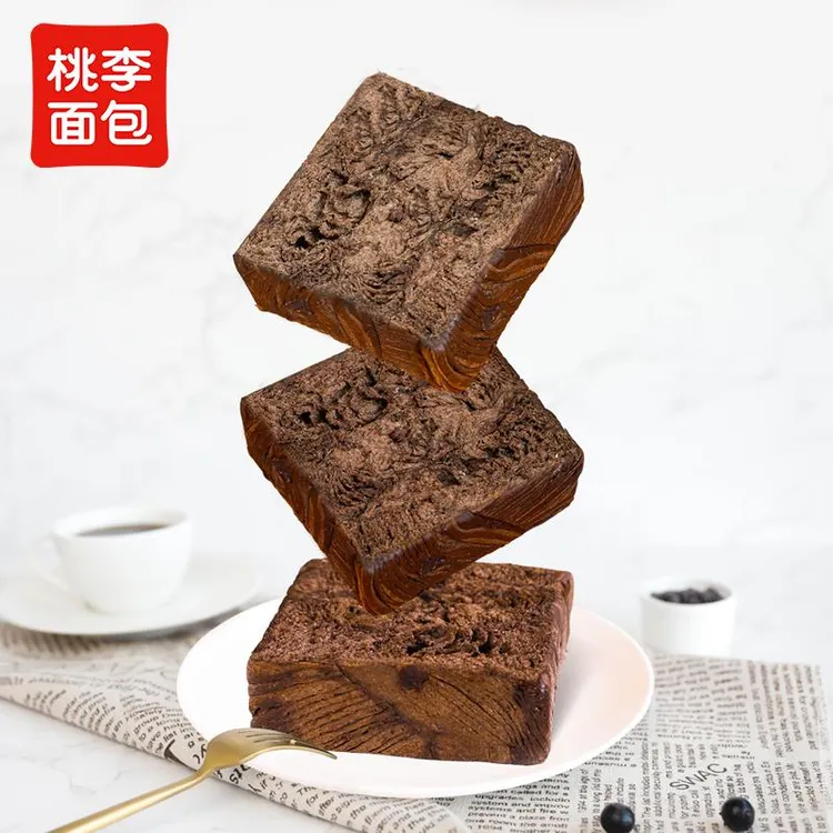 桃李黄油厚切吐司酵母面巧乐角组合营养早餐囤货零食
