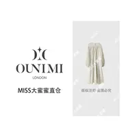 【清货】欧倪蜜OUNIMI 【法式千金】法式仙气网纱蕾丝长袖连衣裙8872