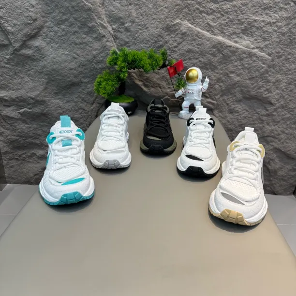 夏季新款时尚男鞋舒适透气弹力布网面休闲鞋潮流百搭男士运动鞋