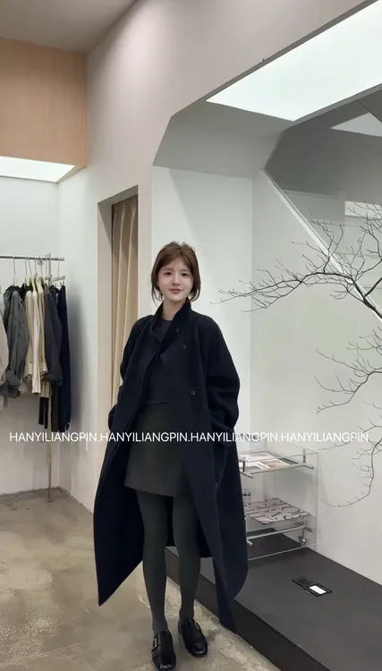 【墨尔本】秋冬韩系羊毛大衣【带包包不可机洗】