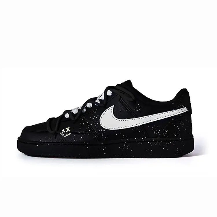 Nike耐克Court Vision Low 球鞋定制星夜轨迹低帮板鞋DH2987-002