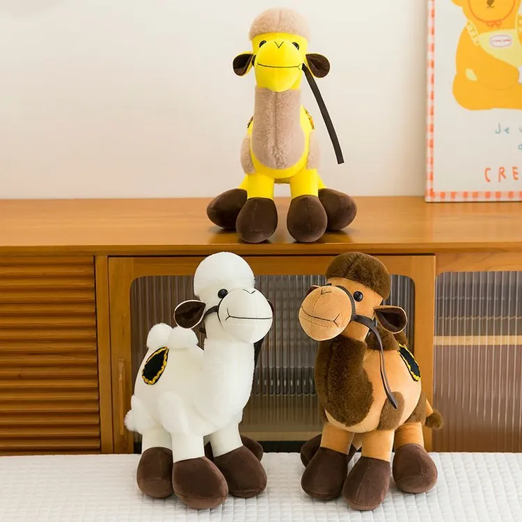 沙漠仿真动物骆驼毛绒玩具创意骆驼公仔布娃娃儿童玩偶生日礼物女