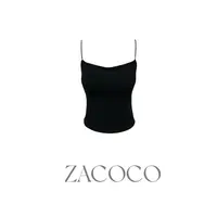 【ZACOCO】性感千金休闲蕾丝美背舒适外穿背心吊带3386