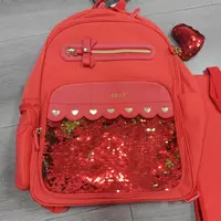 （以直播间实物为准）1231儿童卡通休闲双肩书包+辅助包-43A2