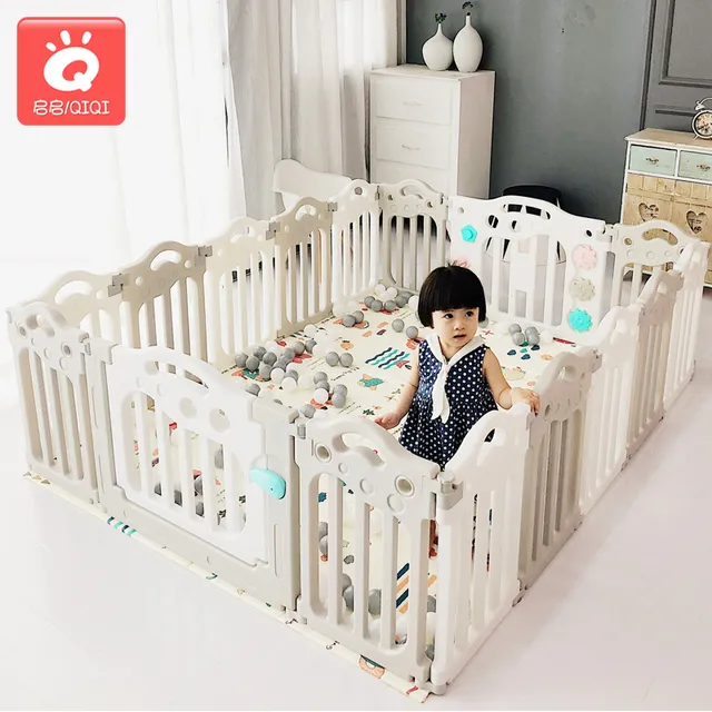 儿童游戏围栏室内游乐园玩具家用宝宝婴儿爬行学步安防护栏栅栏