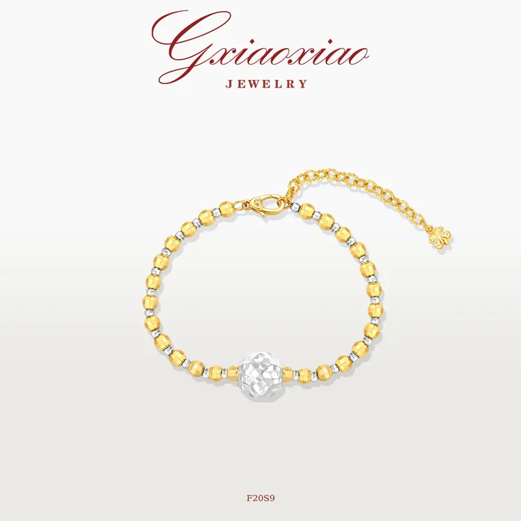 G XIAOXIAO 镀K金 法式时尚轻奢高级简约百搭手链 F20S9