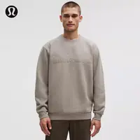 Steady State 男士圆领卫衣 *文字徽标丨lululemon丨LM3FVES