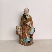 GTH00025粉彩人物塑像